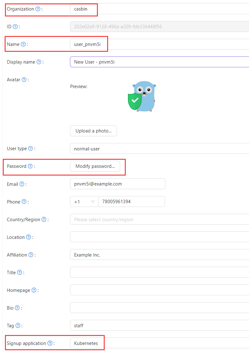 Add a user in Hanzo IAM