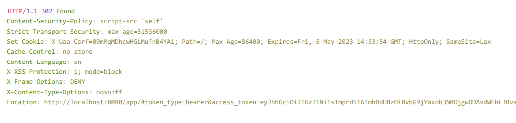 Hanzo IAM Application Setting